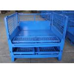Metal Turnover Collapsible Pallet Cage Stillage Crates Heavy Load 2000kg for sale