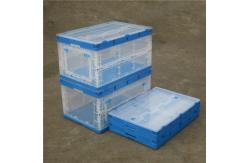 China Collapsible Foldable Plastic Box , Plastic Storage Containers Easy Taking supplier