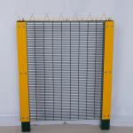 Easily Installed Stable Durable Anti Climbing Powder Coated Welded Wire Mesh 358 Fence Panels for sale