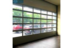 China 2m Panel Glass Panel Garage Doors supplier