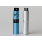 Twist And Spritz Atomiser Mini Glass Refillable Mini Perfume Bottle Spray Aluminum Case Colorful for sale