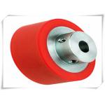 Any Color Oil Resistant Aging Resistant   Polyurethane Wheels Coating with Iron Core for sale