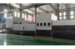 China Dual direction Glass Toughening Furnace , Single & Double Curvature Bending Glass Tempering machine supplier