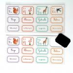 School Kids Puzzle Games Custom Magnetic Puzzle Set Odorless
