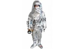 China Marine Fire Fighting Equipment / Aluminum Foil Composite Fabric Heat Insulation Fireman Protective Suit supplier