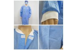 China Elastic Cuffs Anti Static PP Disposable Isolation Gowns supplier