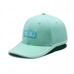 Oem Custom Ace Rubber Patch Pvc Logo Baseball Cap 6 Panel Sports Hats Gorras for sale