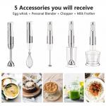 Multifunctional Hand Blender manufacturer Food Mixer 12 Speeds For Chopping Blending