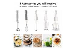 China Multifunctional Hand Blender manufacturer Food Mixer 12 Speeds For Chopping Blending supplier