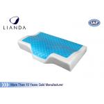 Arctic Gel Contouring Memory Foam Bedroom Cool Bed Pillow OEM logo for sale