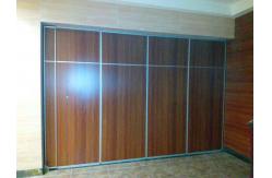 China Sliding Aluminium Acoustic Partition Walls Hotel Soundproof Folding Operable Partitions supplier