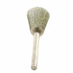 25mm Inverted Cone Diamond Burr Bits Masonry Carving Tools For Gem Stone