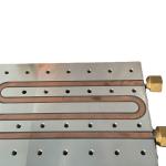 Custom Length Extrusion Heat Sink With Electrophoresis / Anodized / Polishing for sale