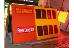 China Single Pillar Portable Variable Message Signs Solar Powered VMS Control supplier