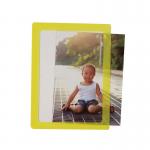 A5 Peel And Stick Photo Frames Self Adhesive With Clear PVC Pocket for sale