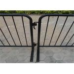 H1.5m H1.35m Metal Crowd Control Barriers Detached Flat Feet for sale