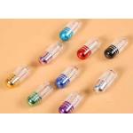 Black 2g Plastic Bottle With Metal Cap 12mm Bullet Shell for sale