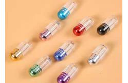 China Black 2g Plastic Bottle With Metal Cap 12mm Bullet Shell supplier
