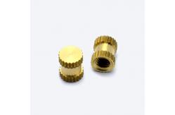 China Injection Molding Brass Knurled Thread Insert Nuts Lead Free Copper supplier