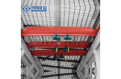 China Mobile monorail Single Beam Overhead Travelling Crane With Electric Hoist supplier