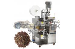 China Tea Bag Machine Variety Flower Tea Blending Machine Transparent Mesh Triangular Tea Bags supplier
