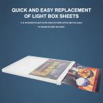 Double-Sided Led Advertising A4 Light Boxs For Rechargeable Restaurant Menu