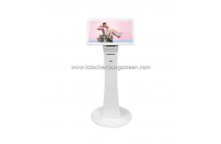 China Rk3288 CPU Self Service Lcd Signage Display With Printer 300cd/M2 supplier