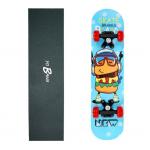 YOBANG 24inch mini wooden complete skateboard with PP truck Crayon Shin Chan design for sale
