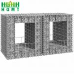 Stone 2m Height Wire Mesh Gabion Box Hot Dip Galvanized Metal Frame for sale