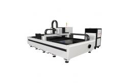 China Professional IPG Raycus Fiber Laser Cutting Machine With Rack And Pinion Transmission supplier