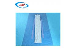 China Stretchable Disposable Medical Supplies Bilaminate Stockinette With Pulling Ties supplier