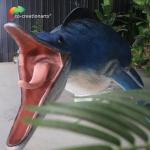 Handmade Mosasaur Fiberglass Statues For Outdoor Exhibition for sale