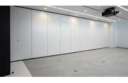 China Customized Acoustic Operable Folding Sliding Partition Walls / Doors Melamine Finish supplier
