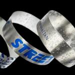 China Silver Shiny Fashionable Flash Wrist Strap for Party and Events Occasion Fashionable Design for sale
