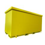 Outdoor Scrap Metal Forklift Garbage Dumpster 2CBM - 50CBM Mobile Trash Dumpster for sale