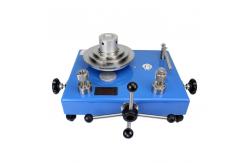 China 100Mpa Digital Pressure Gauge Piston Dead Weight Tester Calibration For Oil Industry supplier