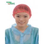 Hospital Protective Safety Hair Cap Nonwoven Polypropylene Disposable Head Cover Bouffant Cap For Hair for sale