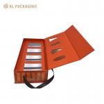 Recyclable Food Packaging Boxes Macaron Waffle Cookie Pastry Gift Box With Handle