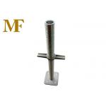 Galvanized Scaffolding Jack Base Screw Jack Stands Shoring Jack Scaffold Base Plate for sale