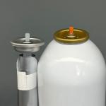 Compact Male Bag on Valve for Portable Gas Cylinders with Lightweight Design and Quick-Connect Feature for sale