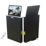 RS232 15.6 Inch Motorized Pop Up Computer Monitor Lift for sale
