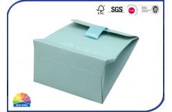 China 190gsm Coated Paper Gift Bag Simple Custom Print With Smooth Ribbon Handle supplier