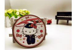 China Reusable PVC Key Holder , Custom Rubber Keychains Hello Kitty Themed supplier