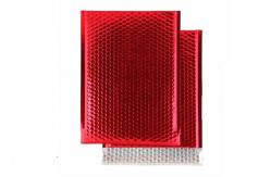 China Custom Logo Print USPS Express Padded Envelope Metallic Plastic Bubble Mailers supplier