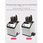 Plastic Single Dry Electric UV Smart Magnetic Knife Holder With Sharpener
