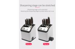China Plastic Single Dry Electric UV Smart Magnetic Knife Holder With Sharpener supplier