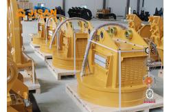 China High Temperature Excavator Round Lifting Magnet For Scraps Attachment supplier