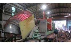 China Induction Heating Elbow Hot Forming Machine Alloy Steel supplier