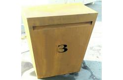 China Custom Mailbox Garden Metal Ornaments Weather Resistant supplier