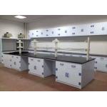 Seamless Welding Chemistry Lab Tables Polypropylene Counter Drawer / Handle for sale